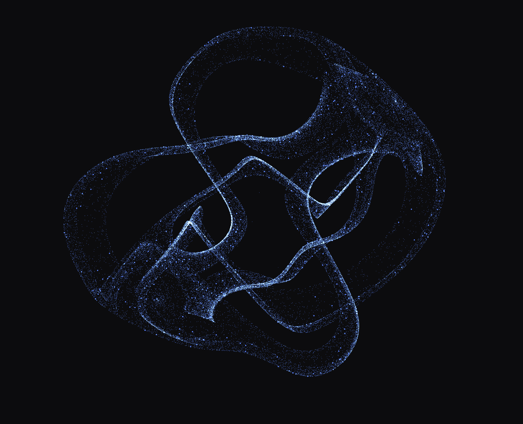 Thomas Attractor at 0.13